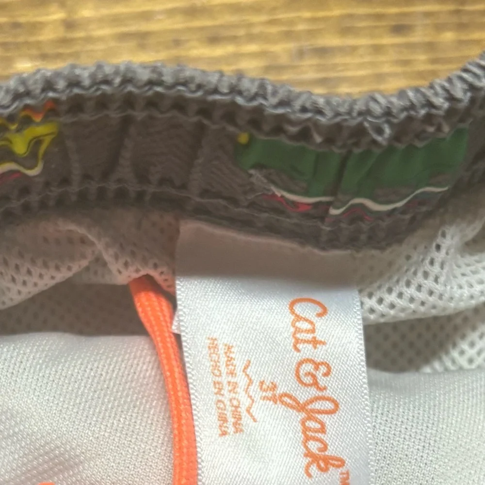 Cat & Jack Gray Swim‎ Trunks Size 3T